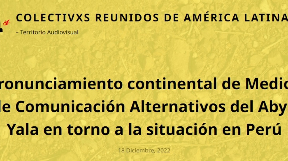 pronunciamiento red coral_perú